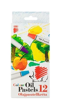 Olajpasztell kréta - 12 szín - Süni