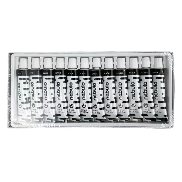 Tempera Nebulo - 1x12 ml tubus - fekete