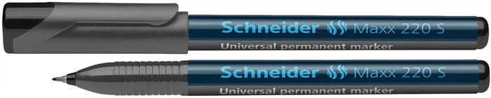Alkoholos marker / filc - Schneider Maxx 220 S - 0,4 mm - fekete