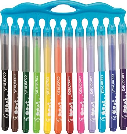 Filctoll készlet Maped Color Peps Innovation - elhagyhatatlan kupakos - 12 szín