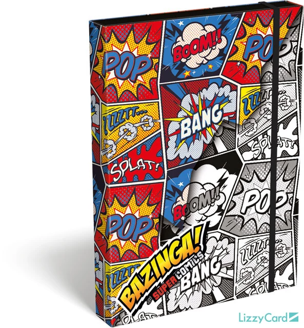 Bazinga A4 füzetbox - Supercomics