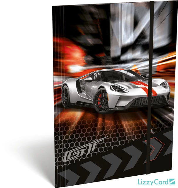 Ford GT A4 gumis mappa - Silver