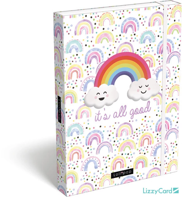 Happy Rainbow A4 füzetbox - Lollipop It's all Good