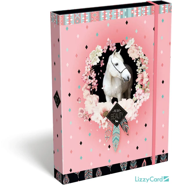 Lovas A5 füzetbox - Wild beauty Rose