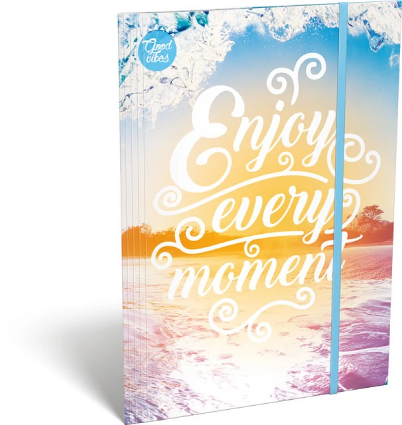 Enjoy Every Moment gumis mappa - A4 - Good Vibes