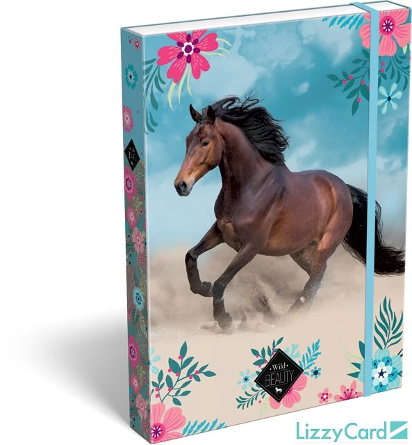 Lovas A4 füzetbox - Wild Beauty Blue
