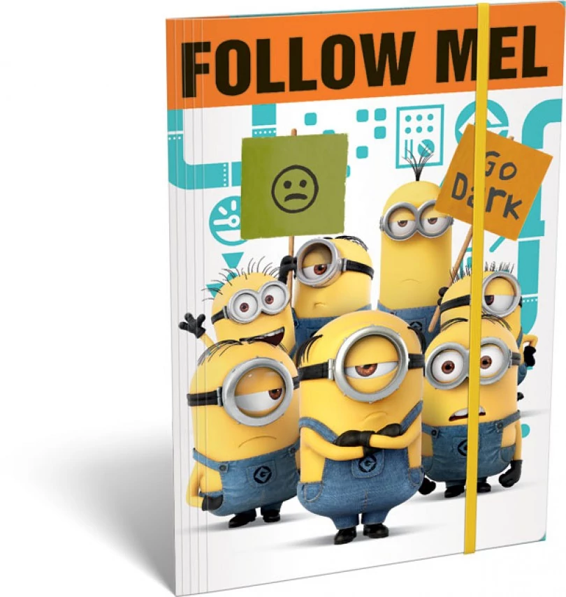 Minionos gumis mappa - A5 - Minions Mel 