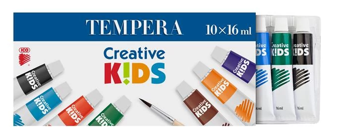 Tempera, Creative Kids - 10 szín