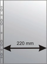 Genotherm lefűzhető maxi narancsos - A4 100 mikron - 50 db/csomag