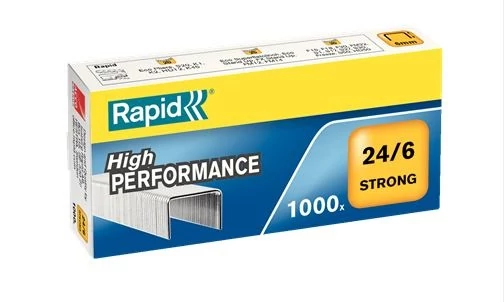 Tűzőkapocs 24/6 - Rapid Strong - 1000 db/csomag