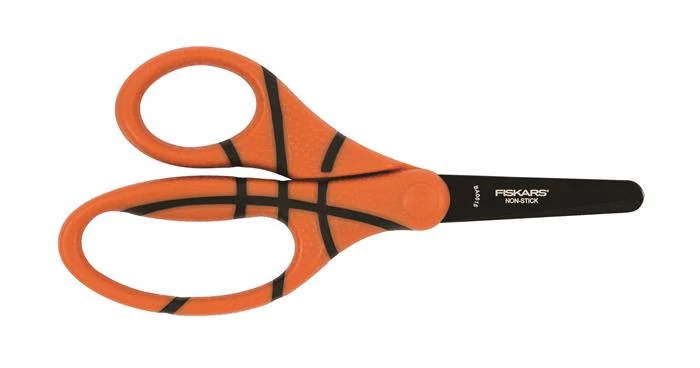 Iskolai olló - Fiskars First kosárlabda - 13 cm jobb- és balkezes