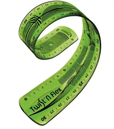 Műanyag vonalzó - törhetetlen 30 cm - Maped Twist 'n Flex