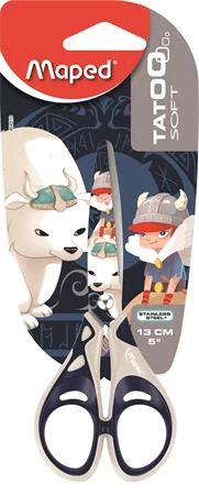 Iskolai olló - Maped Tatoo Soft - 13 cm