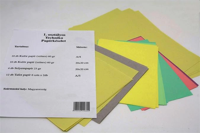 Technika tasak - 1. osztály