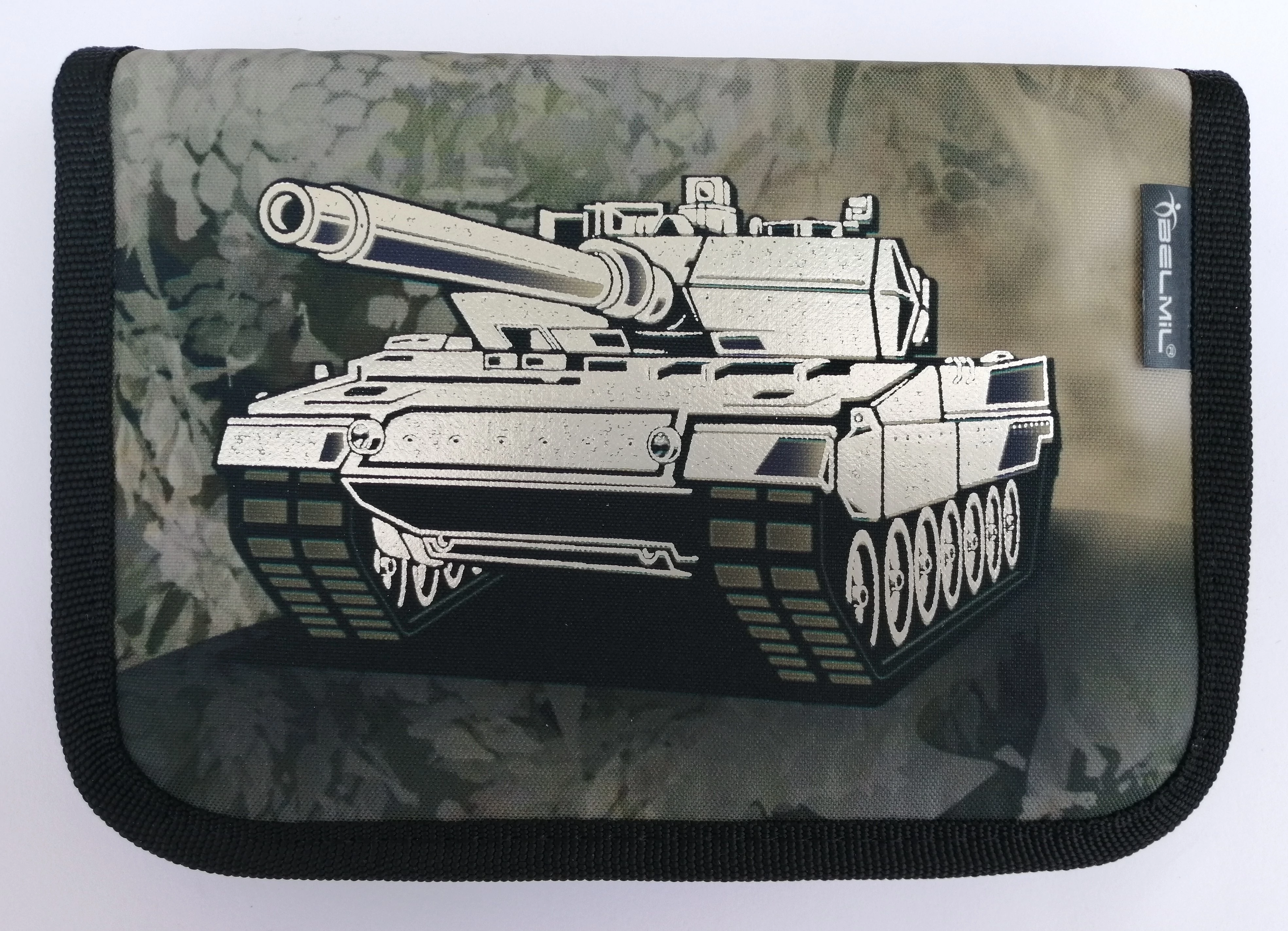 Belmil klapnis üres tolltartó - Military Vehicle - terepmintás tankos