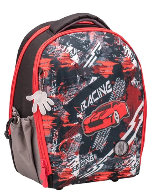 Belmil Sturdy merevfalú ergonómikus iskolatáska hátizsák - Racing