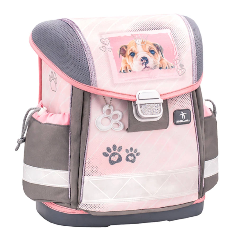 Belmil Classy merevfalú ergonómikus iskolatáska hátizsák -  My Sweet Puppy - kutyás