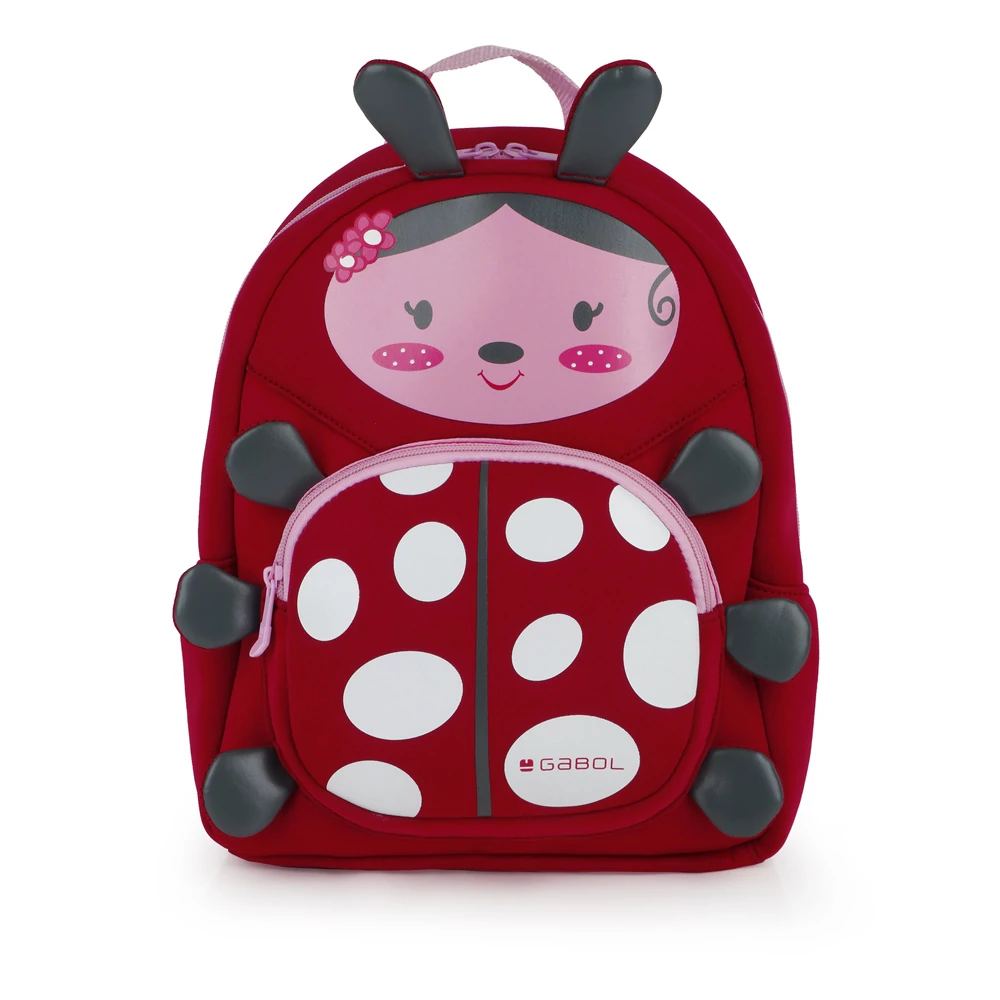 Gabol Infant Puppet Ladybug ovis táska / kirándulós hátizsák - katica - 8 literes