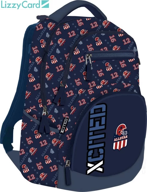 Amerikai focis Active+ hátizsák - X-cited Allstar iskolatáska