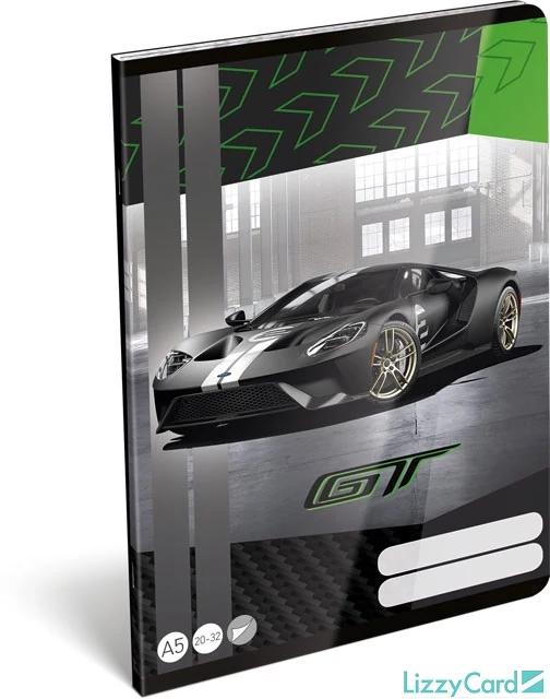 Ford GT sima füzet 2020 zöld - A5 - 20-32