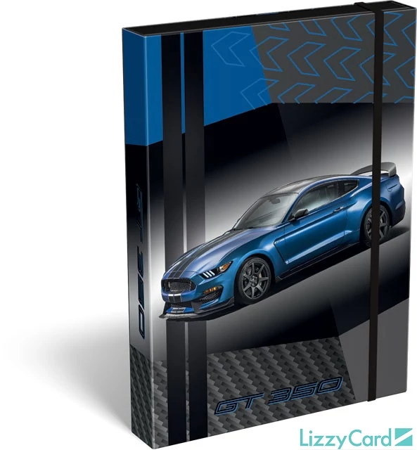 Ford Mustang Blue A5 füzetbox - Sportautó 2020