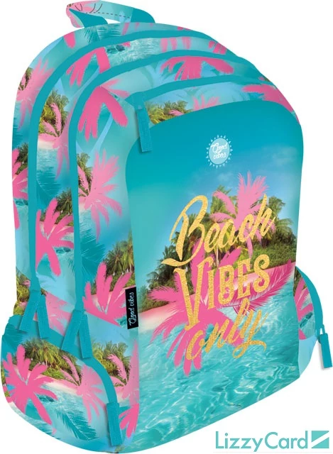 Good Vibes - Beach Vibes Only - Teen+ hátizsák iskolatáska