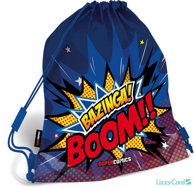 Bazinga tornazsák sportzsák - Supercomics