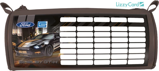 Ford Mustang hengeres bedobálós tolltartó órarenddel - Shelby GT-H