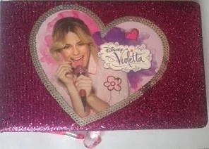 Violetta csillámos napló