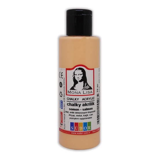 Mona Lisa krétafesték 70 ml - lazac - Chalky Akrillik