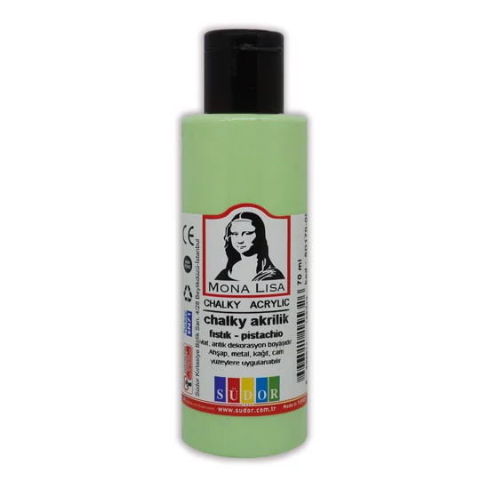 Mona Lisa krétafesték 70 ml - pisztácia - Chalky Akrillik