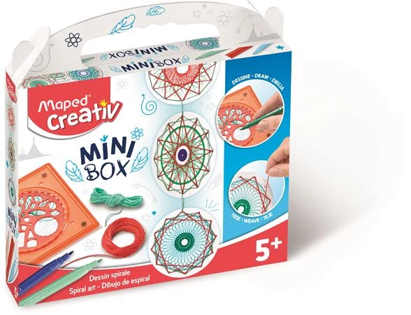 Mandalakészítő kreatív készlet - Maped Creativ Mini Box készségfejlesztő szett