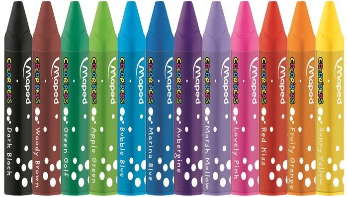 Maped Olajpasztell kréta - Maped Color Peps - 12 szín