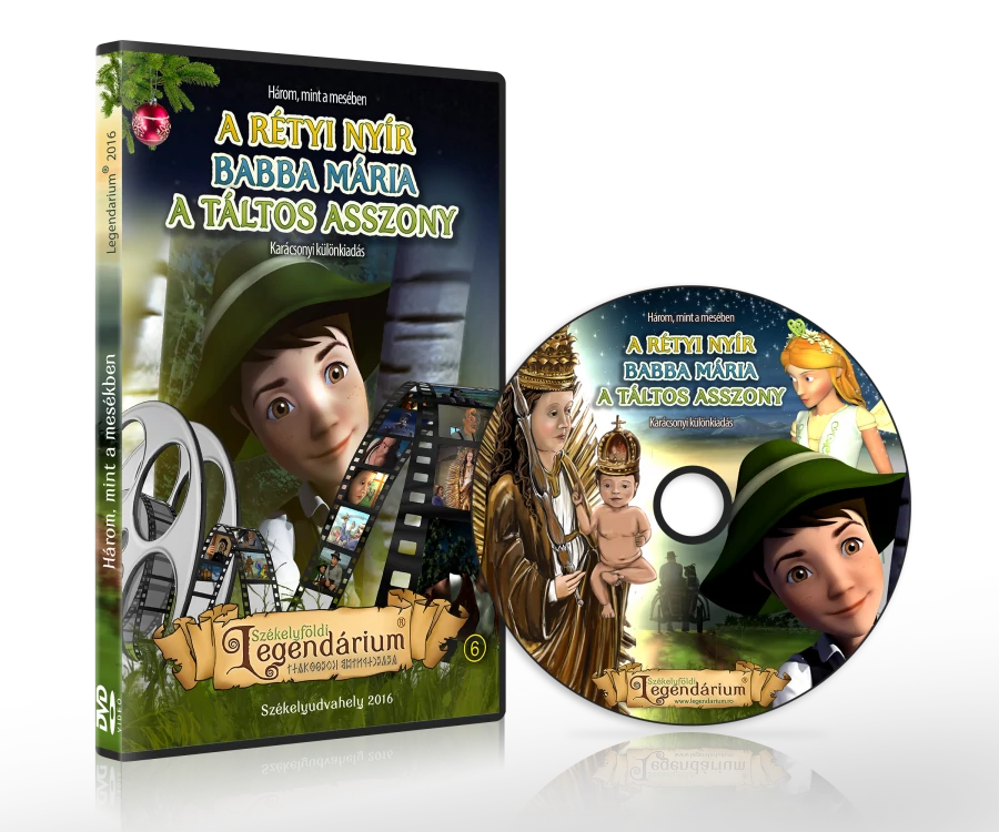 Három, mint a mesében - rajzfilm DVD