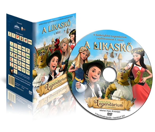A Likaskő - 3D rajzfilm DVD