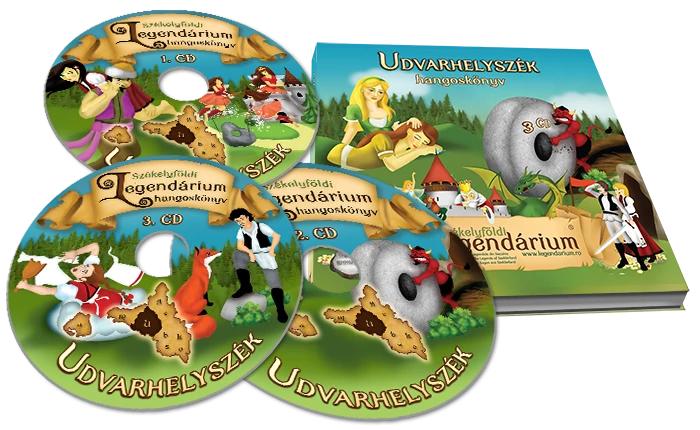Udvarhelyszék hangoskönyv - Székelyföldi Legendárium audió CD