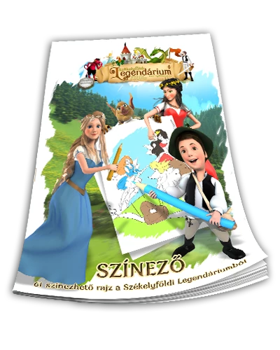 Székelyföldi Legendárium - kifestő