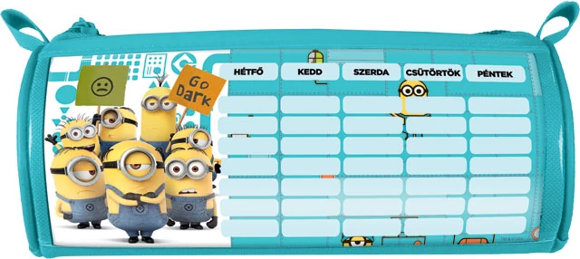 Minion hengeres tolltartó órarenddel - Mel