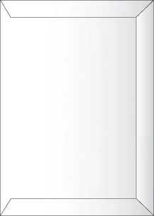 Boríték - TC/4 229x324 mm bélésnyomott szilikonos - fehér - 50 db/csomag