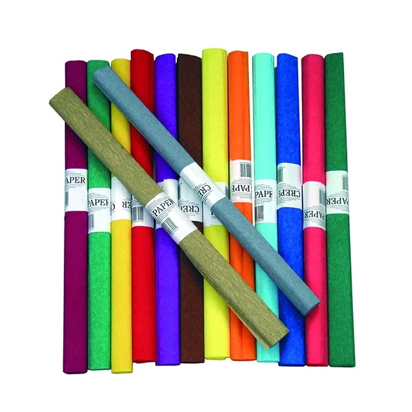 Krepp papír 50x200 cm - válassz színt!