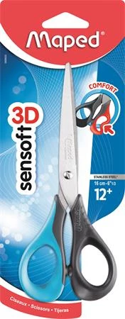 Iskolai / általános olló - Maped SenSoft 3D - 16 cm 