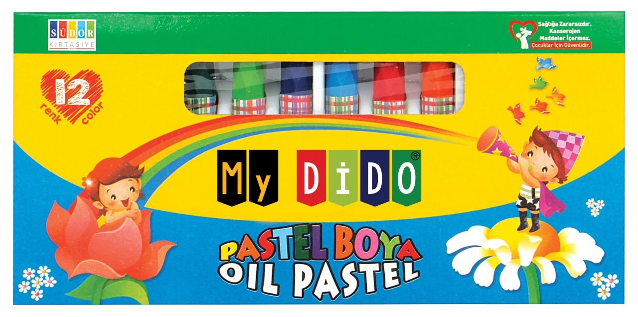 MyDido Olajpasztell kréta - 12 szín