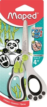 Óvodai olló - Maped Koopy pandás - 13 cm rugós