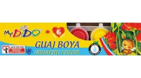 Tempera MyDido 6x22 ml tégelyes