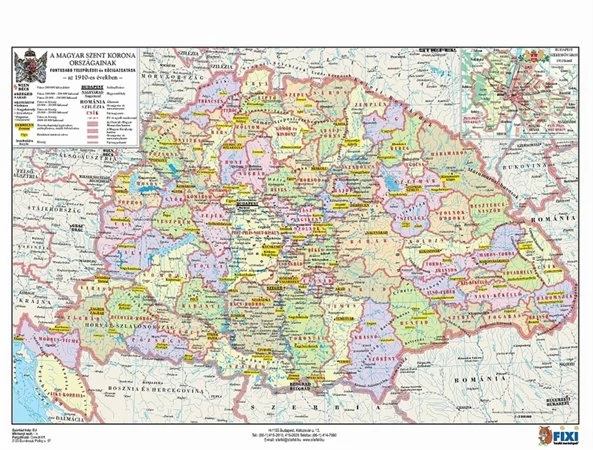 Tanulói munkalap - Magyar Szent Korona országai, címerei