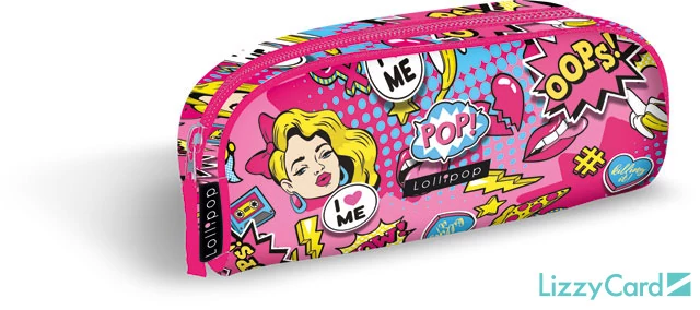 POP bedobálós kicsi tolltartó / neszeszer - Lollipop Pop