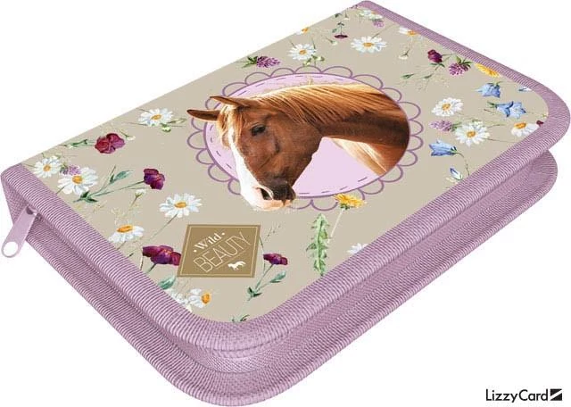 Lovas klapnis tolltartó - Wild beauty Black