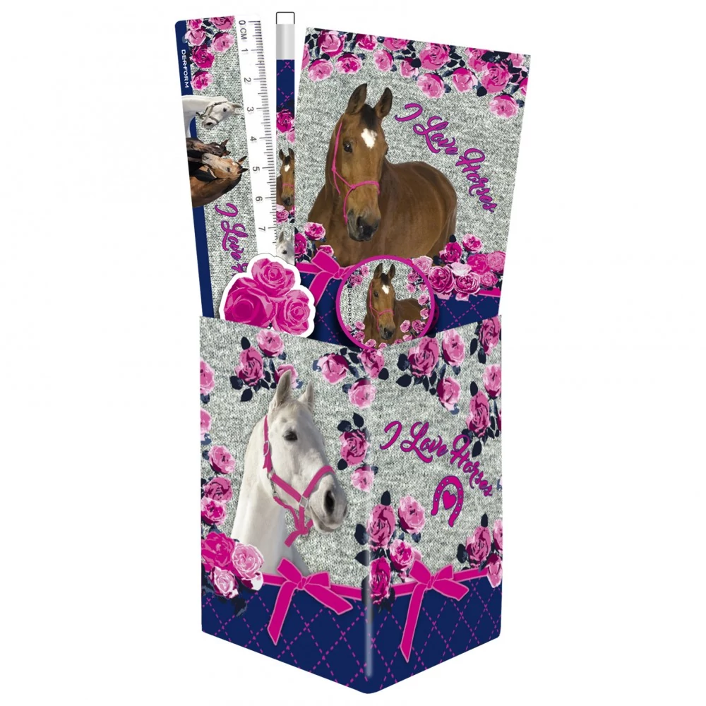 Lovas suliszett ceruzatartóval