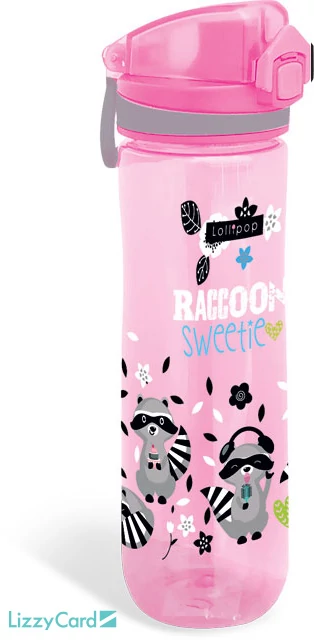 Mosómacis prémium kulacs - Lollipop Raccoon - 600 ml