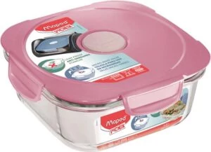 Ételtartó doboz Maped Picnik Concept Adult üveg uzsonnás doboz - 1200 ml - rózsaszín